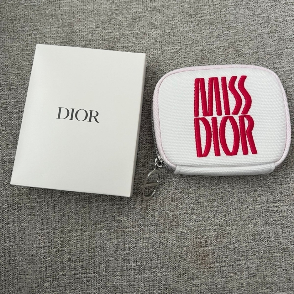 Miss Dior Duo Mini Bag White Pink Boxed Three Samples Plus Sending Extra Ones